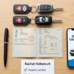 Documents nécessaires pour vendre son auto en Suisse : carte grise, clés, contrat et checklist